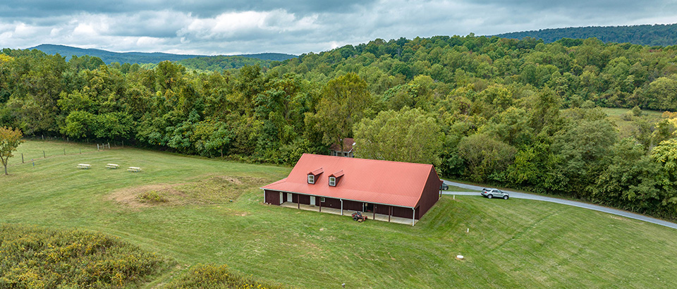 在甜跑的建築物