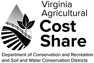 弗吉尼亞州農業成本分享徽標