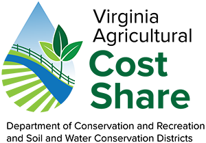 弗吉尼亞州農業成本分享徽標