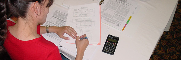 參加營養管理課程的人。