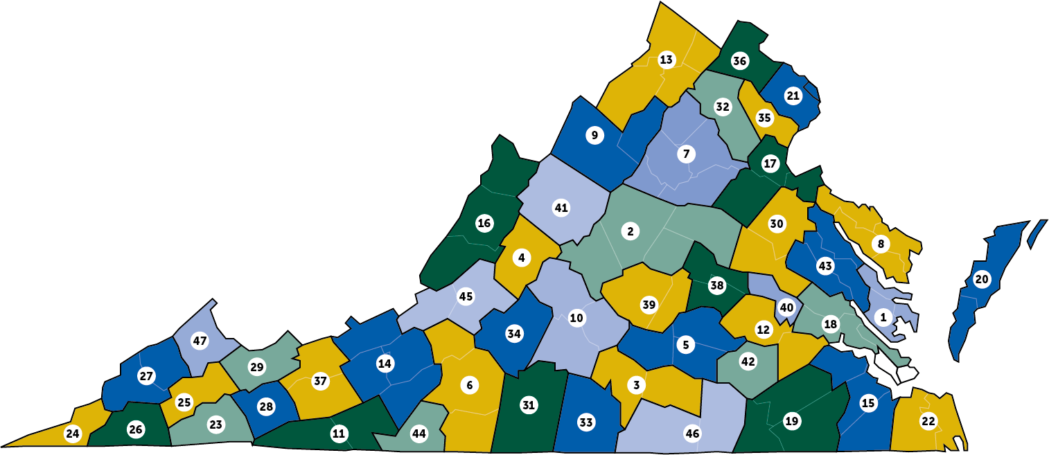 弗吉尼亞州的 SWCD