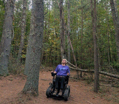 克萊特湖州立公園的全地形輪椅