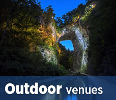 邁克·克羅夫創始人-首席攝影師伊斯特布魯克攝影師在自然橋州立公園舉行的戶外婚禮 戶外婚禮