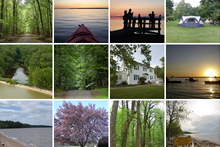 卡利登州立公園的閃爍照片