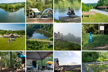 詹姆斯河州立公園的閃爍照片