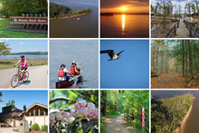 梅森尼克州立公園的閃爍照片