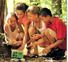 兒童地球探索。