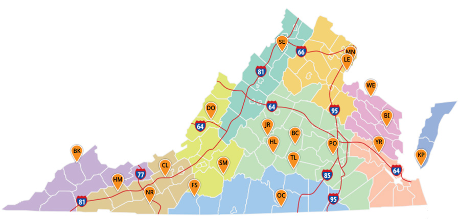 帶船租賃的公園地圖