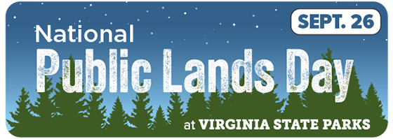 在弗吉尼亞州立公園慶祝公共土地日